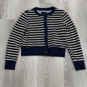 Olivvi Striped Blue and White Cardigan